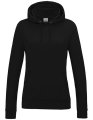 Dames Hoodie College AWDis JH001F Deep Black